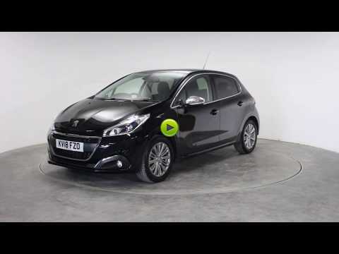 Peugeot 208 1.2 PureTech 82 Allure 5dr Hatchback Petrol BlackPeugeot 208 1.2 PureTech 82 Allure 5dr Hatchback Petrol Black at Rodgers of Plymouth Ltd Plymouth