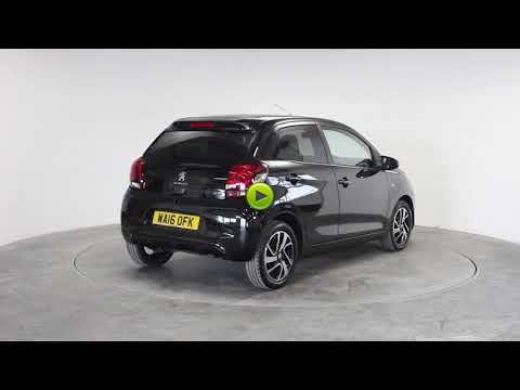 Peugeot 108 1.2 PureTech Allure 5dr Hatchback Petrol BlackPeugeot 108 1.2 PureTech Allure 5dr Hatchback Petrol Black at Rodgers of Plymouth Ltd Plymouth